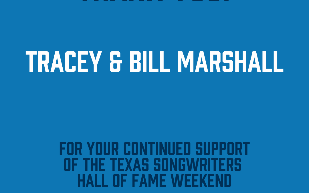 Tracey & Bill Marshall