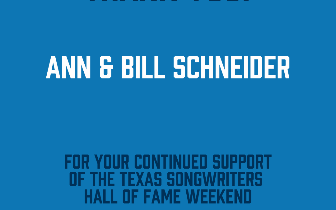 Ann & Bill Schneider